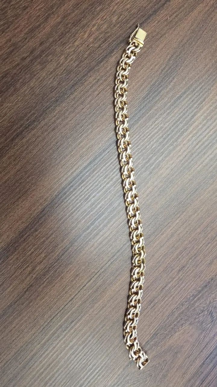 Pulseira de Ouro Rose
