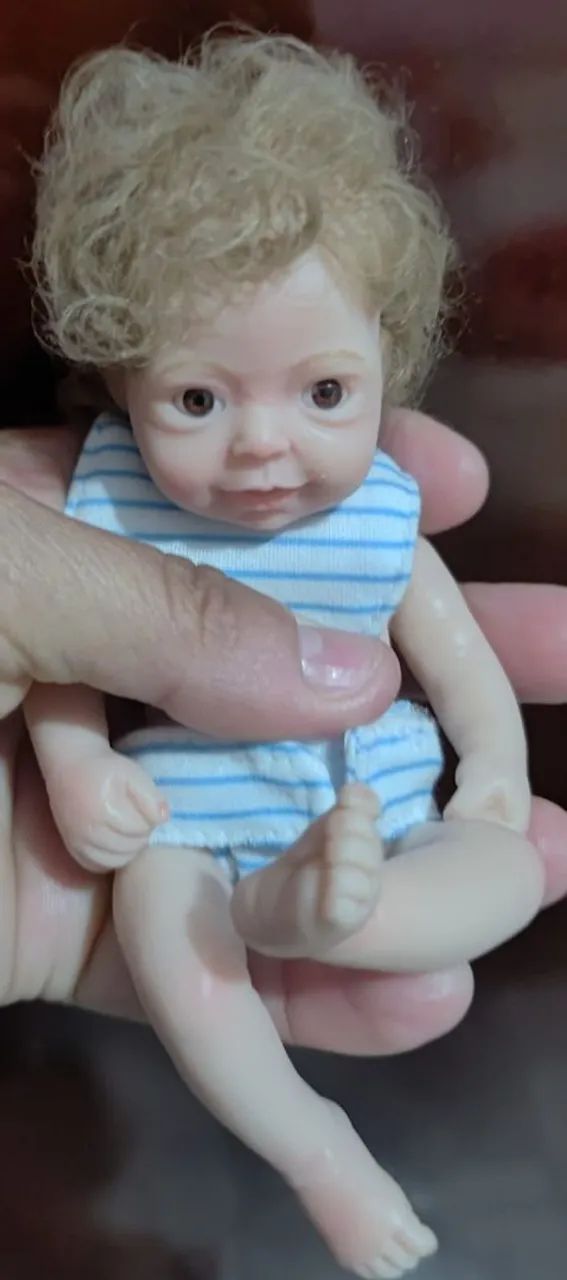 Mini bebê reborn - Foto 4