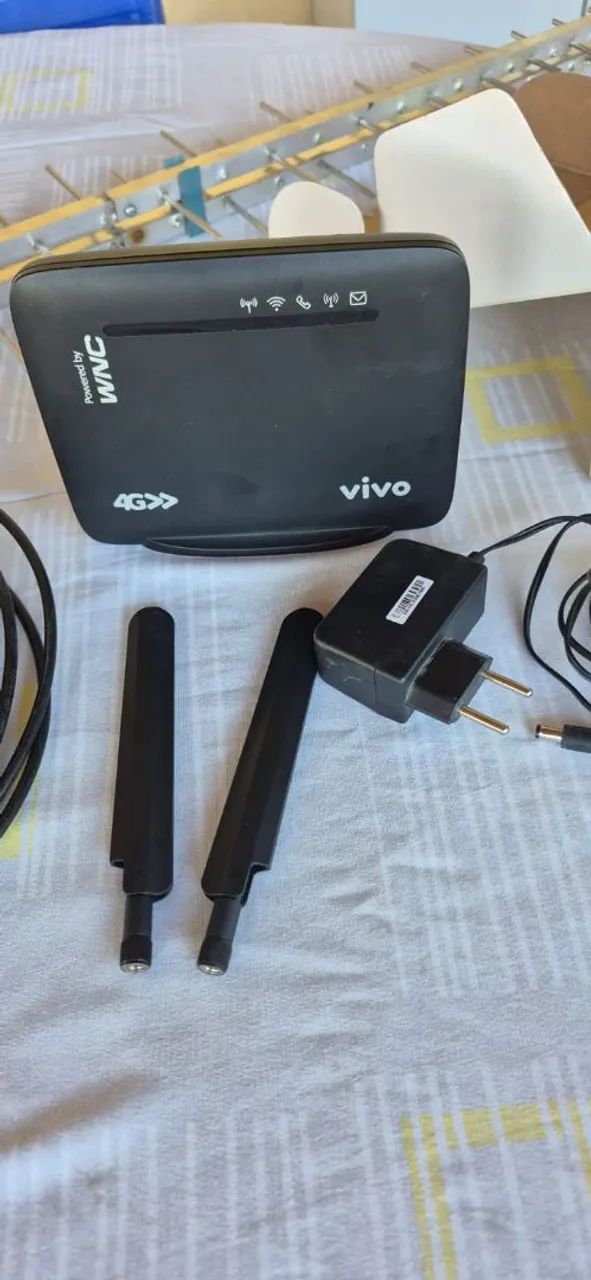 Kit para internet completo rural 2g 3g 4g funciona ok  - Foto 2