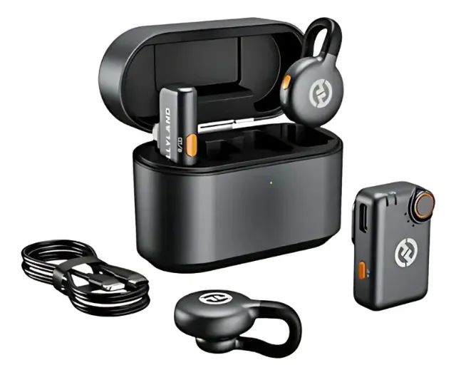 Combo de Microfone Hollyland Lark M2S Ultimate + Tripé Ulanzi MT-44M - Foto 2