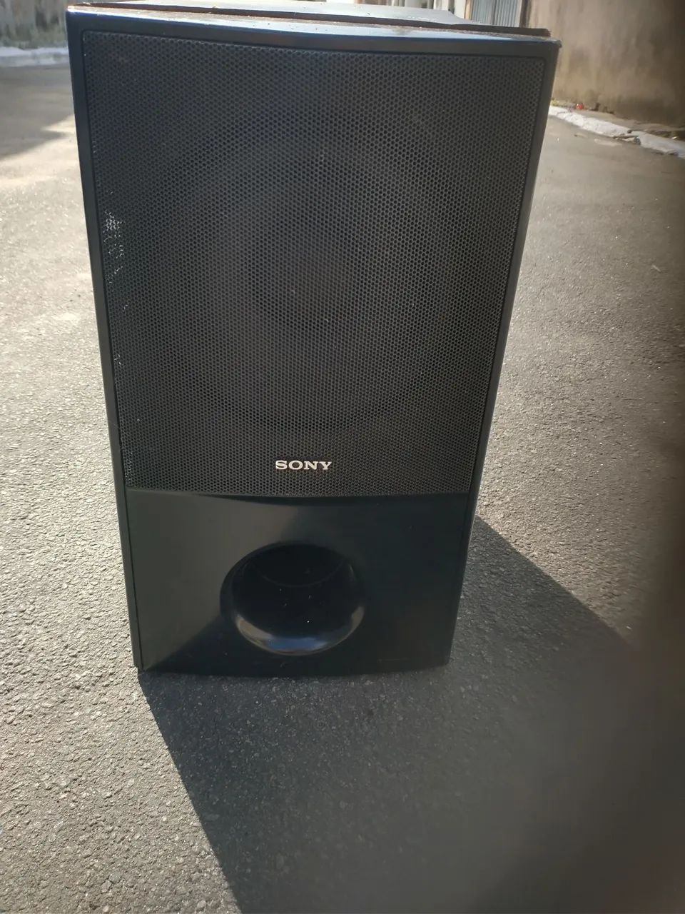 Caixa acústica subwoofer