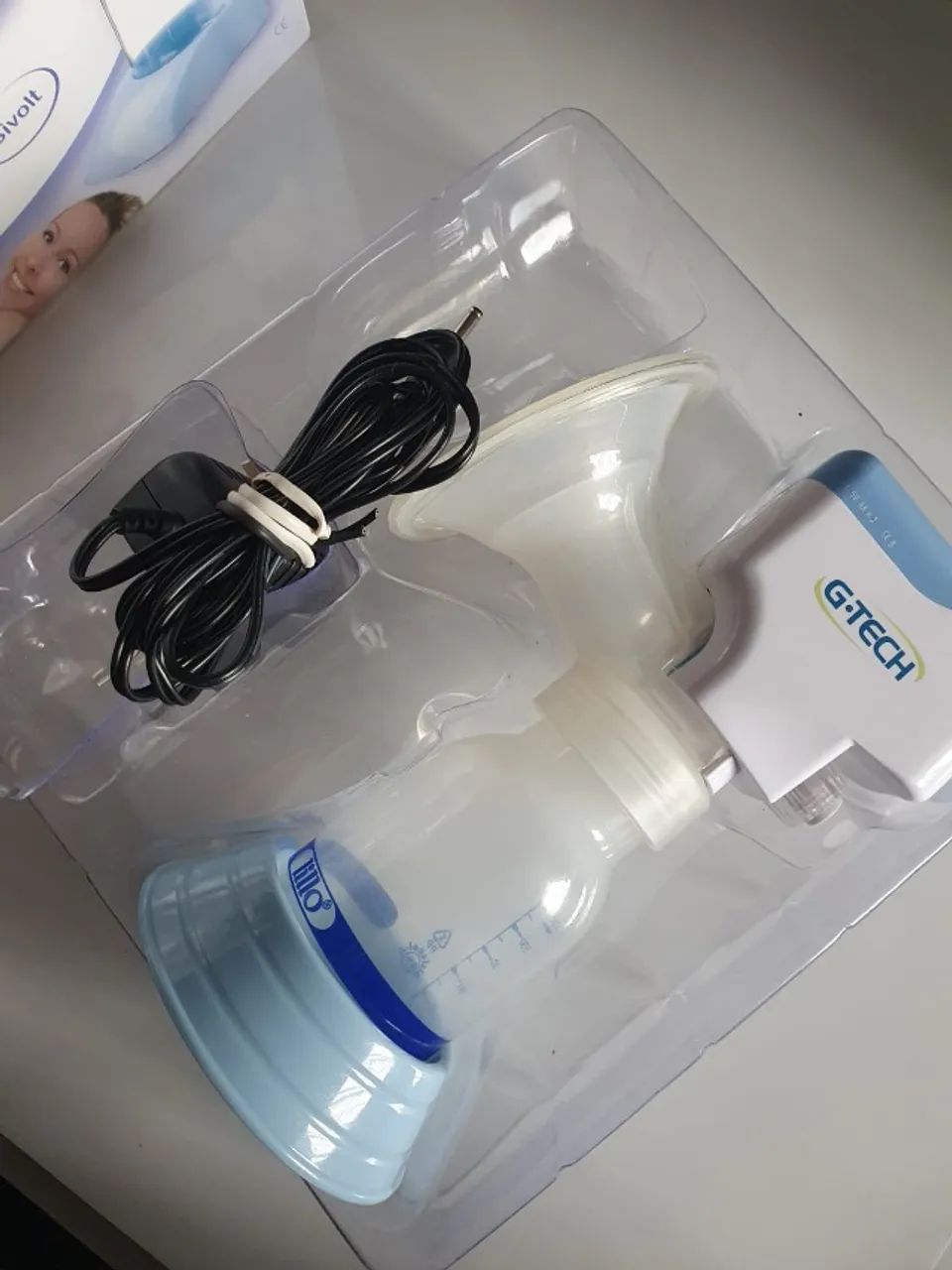 Bomba Extração Tira Leite Eletrica Automatica Compact G-tech Voltagem Bivolt - Foto 5