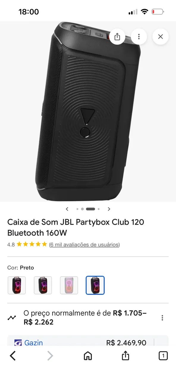 Caixa de som JBL - Foto 3