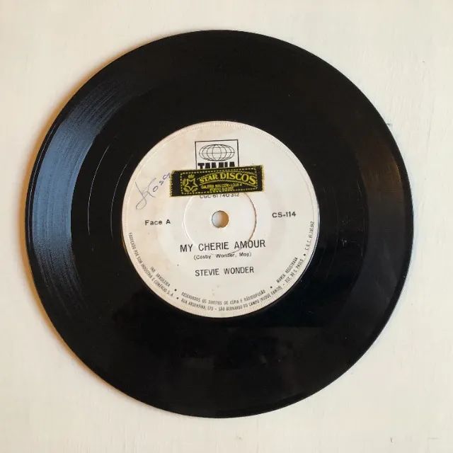 Stevie Wonder: My Cherie Amour - Disco Vinil Compacto - Foto 3