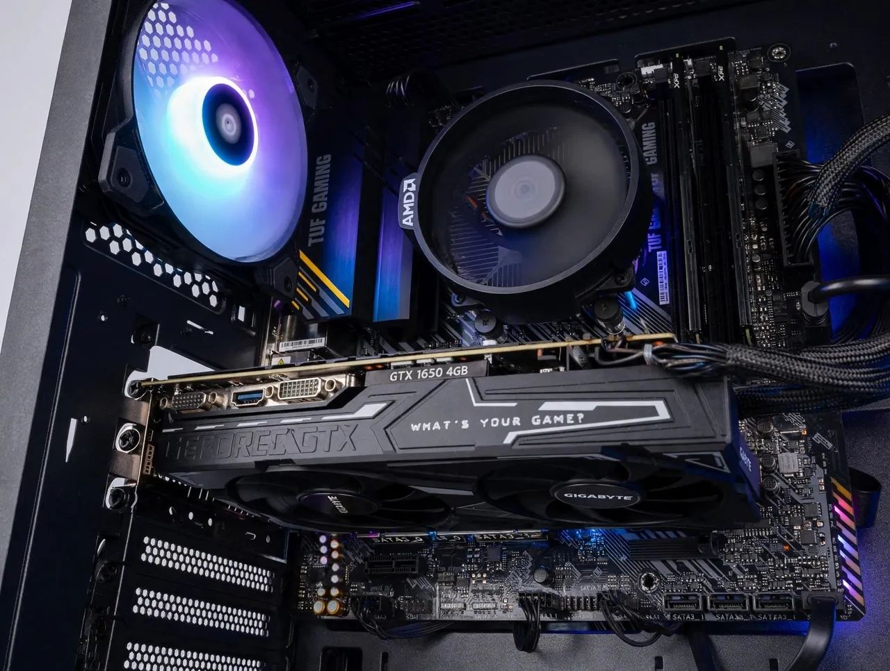 GTX 1650 4GB Gigabyte - Semi Nova - Funciona 100% - Retirada - Foto 3