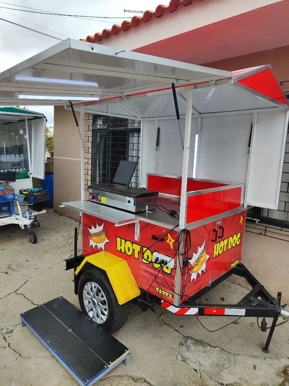 Carretinha para cachorro quente  - Foto 4