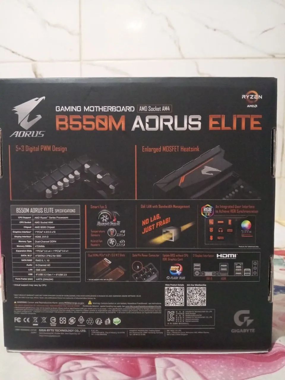 B550M Aorus Elite - Foto 2