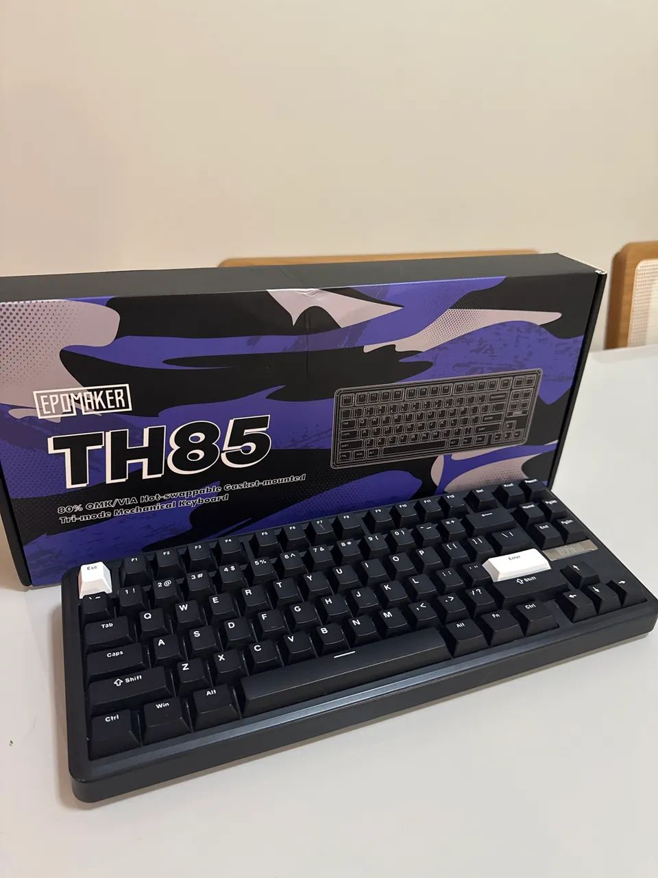 Teclado mecânico th85 Epomaker 