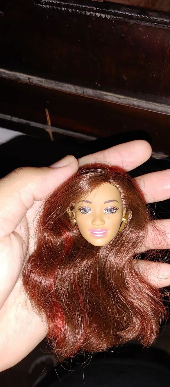 Lote de cabeças de Barbies - Foto 5