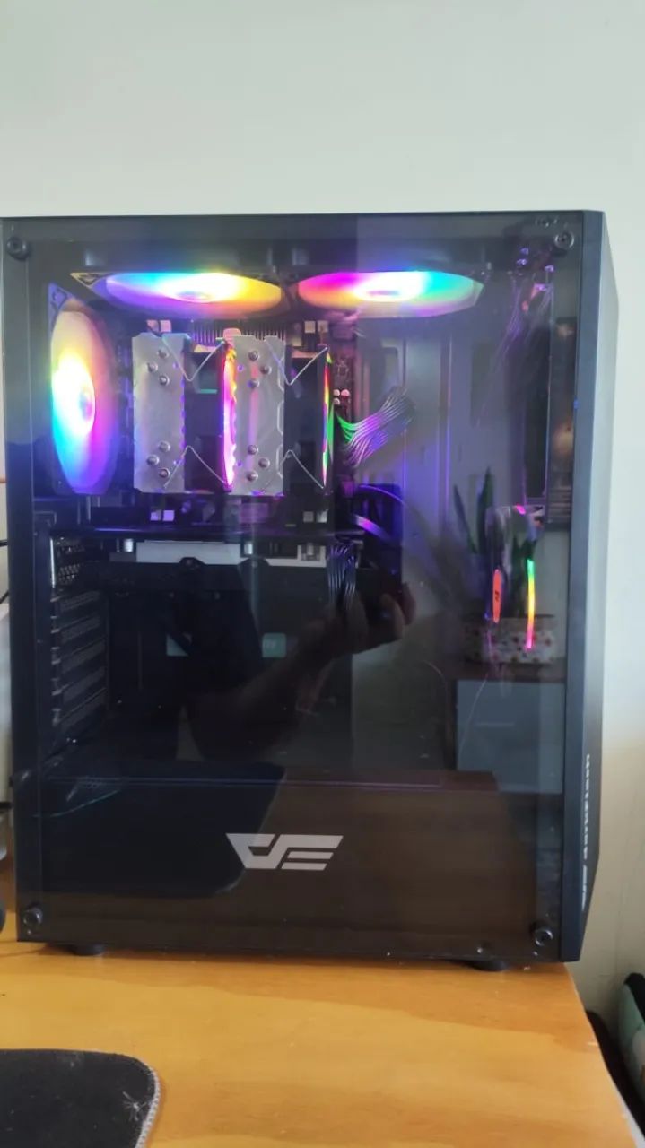 Ótima oportunidade !! PC Gamer /  Xeon E5 + RX 580 8GB + 16GB RAM - Foto 3