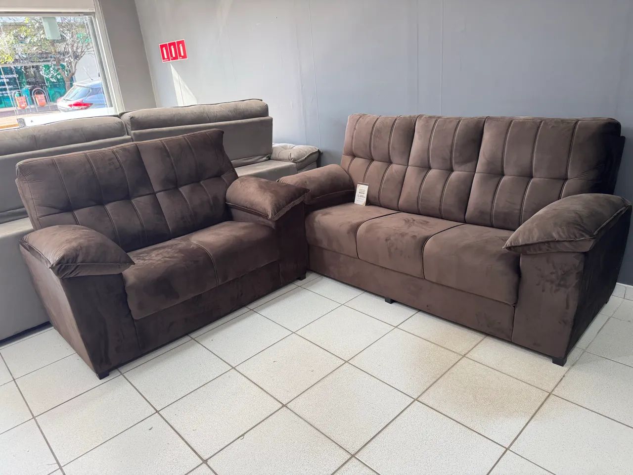 Conjunto 3 e 2 lugares novo!  - Foto 4