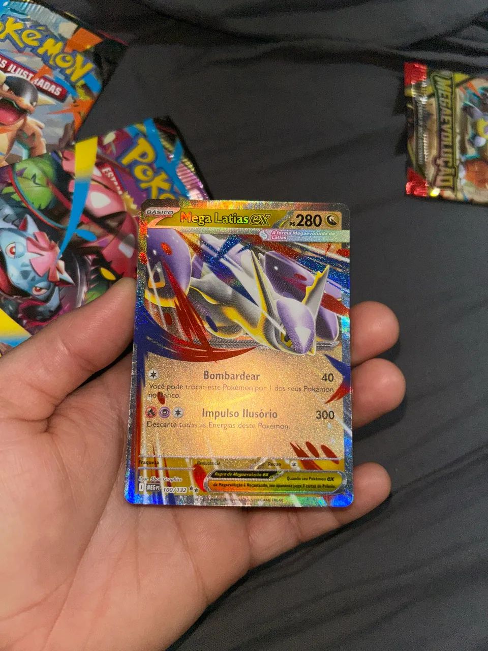 Carta Pokémon Mega Latias ex  - Foto 4