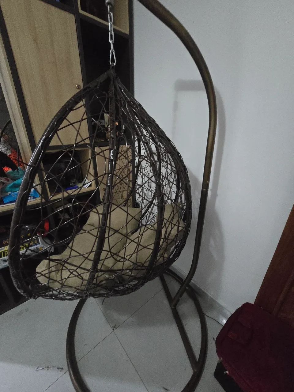 Cadeira de balanço suspensa nova - Foto 2