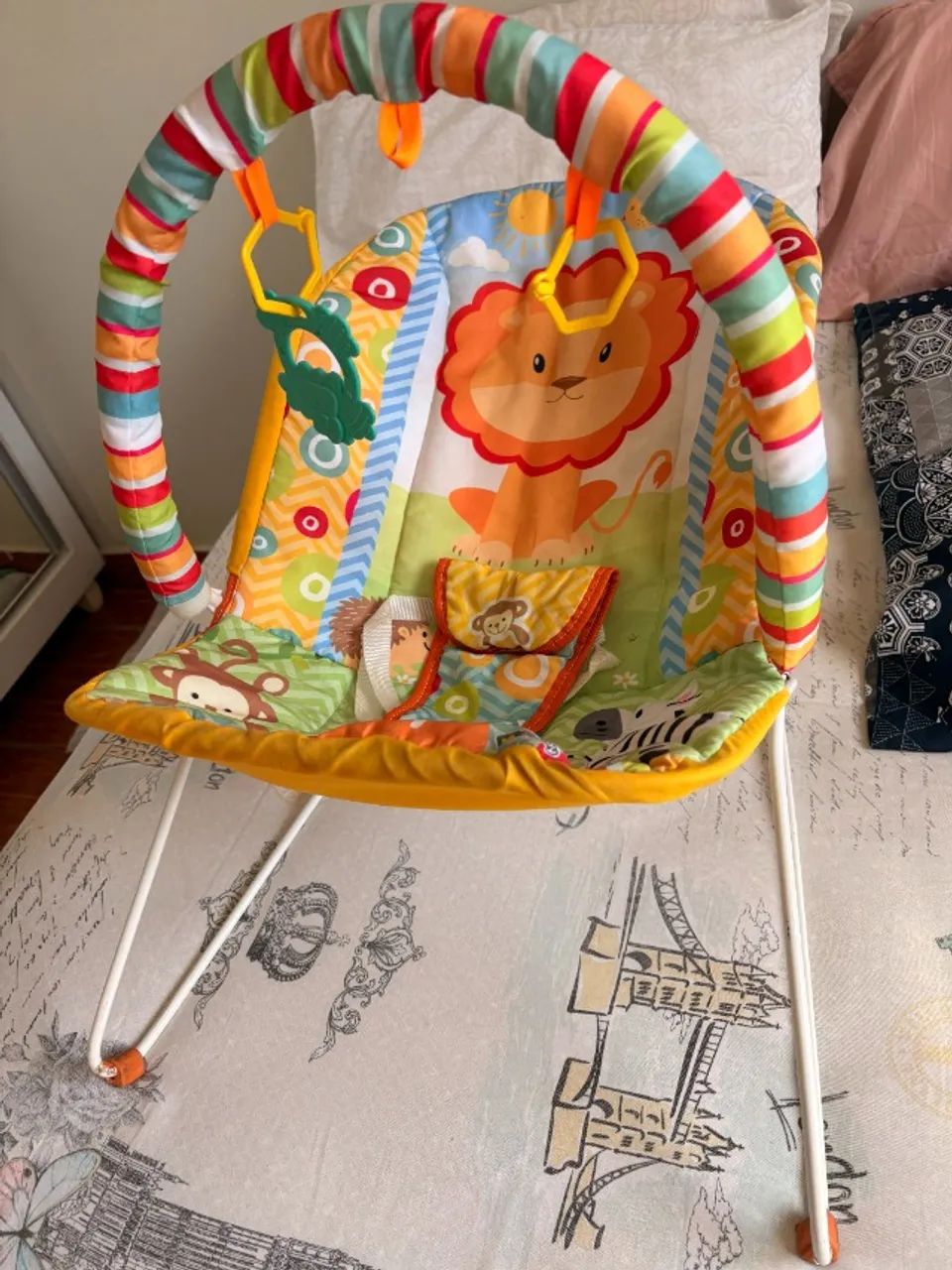 Cadeirinha de descanso bebê