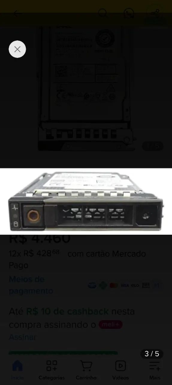HD Dell para servidor de 900gb - Foto 3