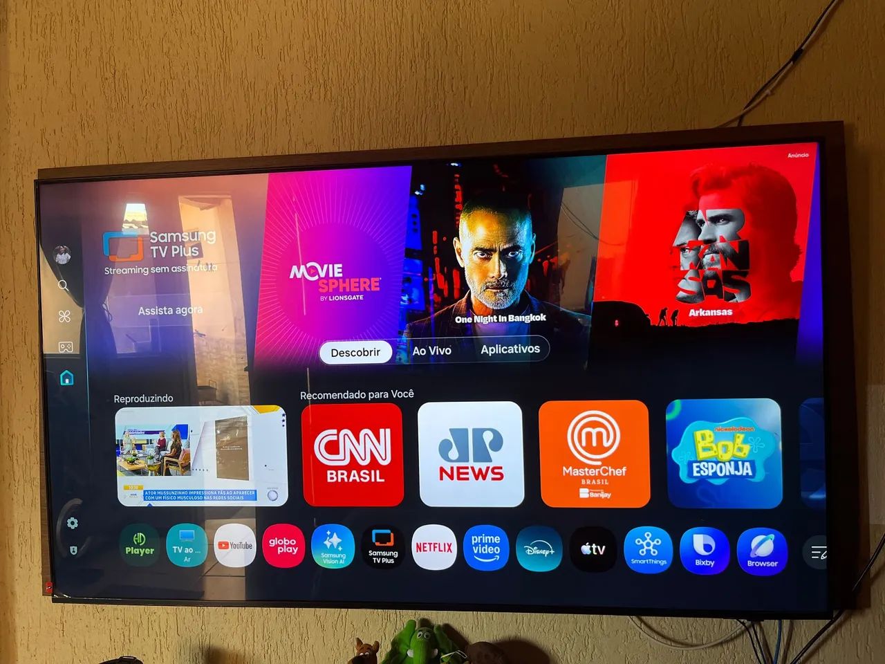 TV SMART SANSUNG 65 POLEGADAS COMPLETA 04k XBOX INTEGRADO ALEXA - Foto 2