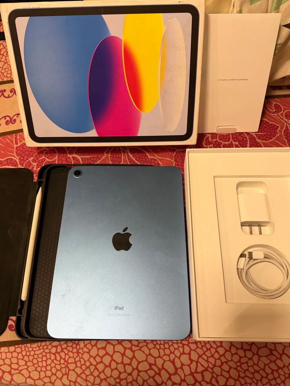 iPad 10 256gb + Pencil e Capa - Impecável - Envio OLX Pay - Troco e Parcelo 18