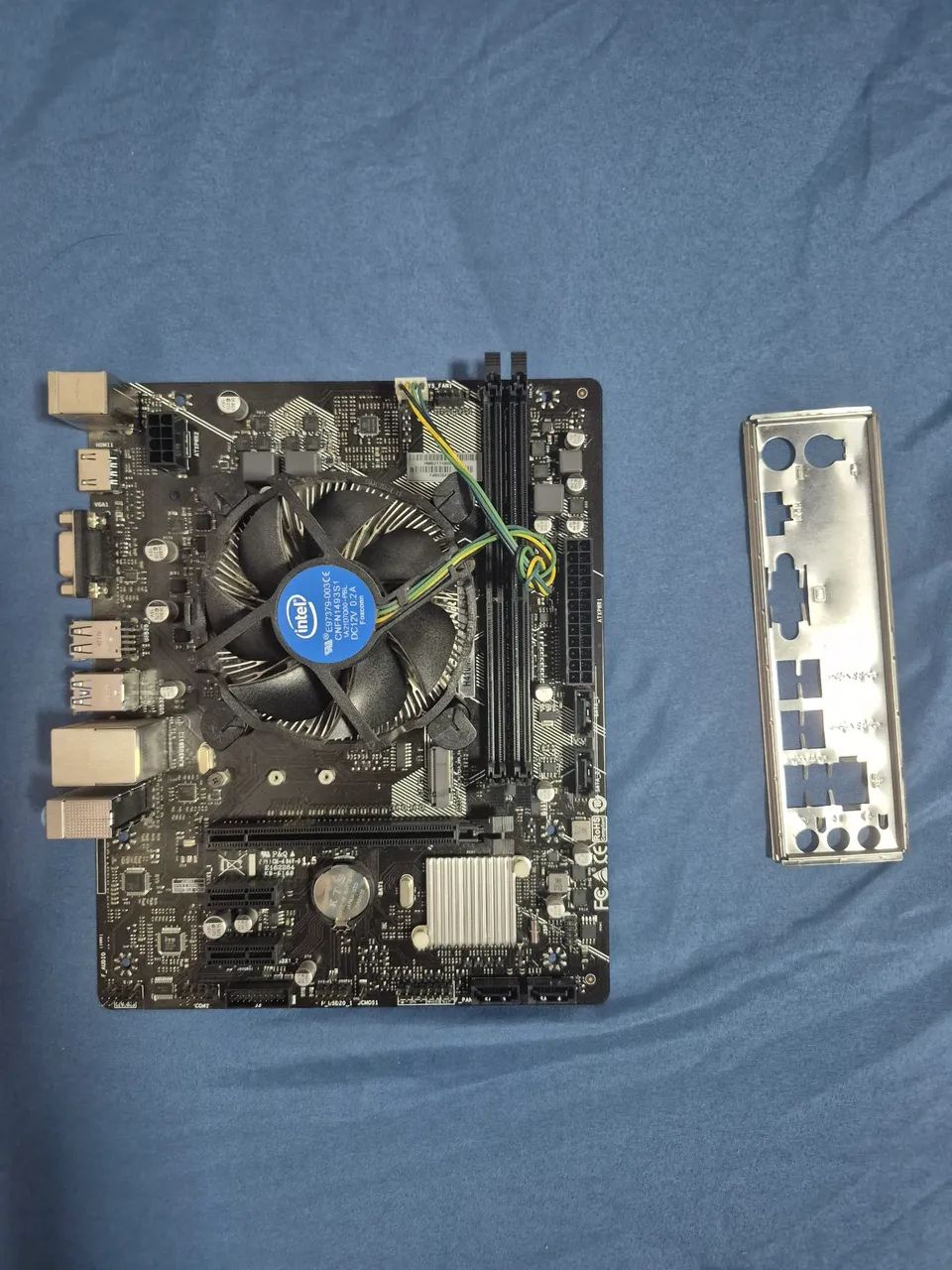 Kit upgrade i3 10 geração placa mãe H610M