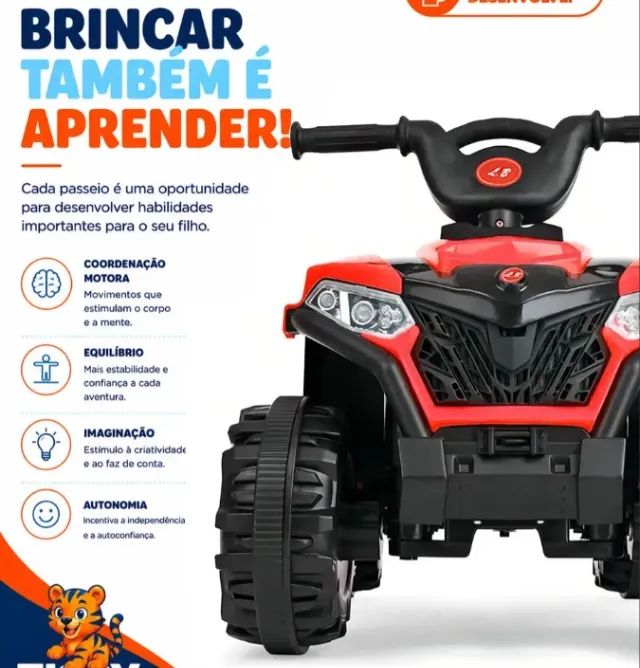 Mini quadriciclo elétrico Infantil