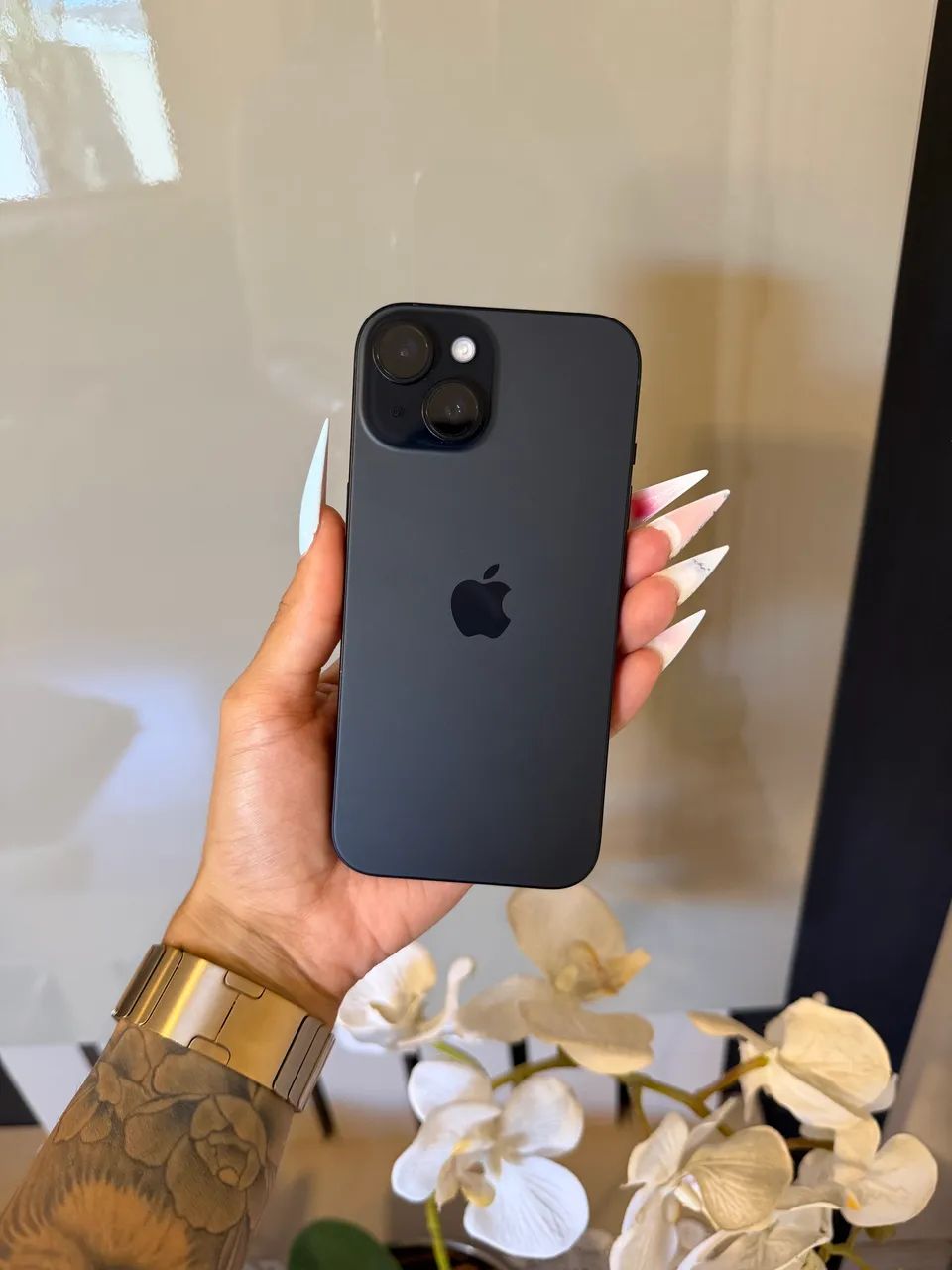 iPhone 15 256gb Preto Garantia Apple - Foto 3