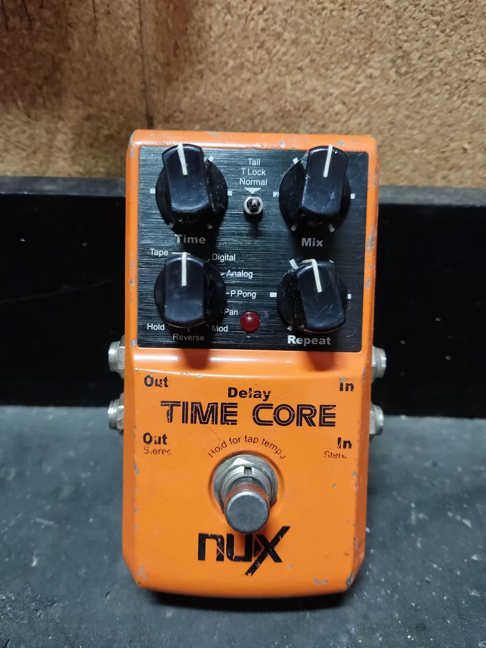 Pedal de efeito Nux Atlantic Delay e Reverb - Instrumentos