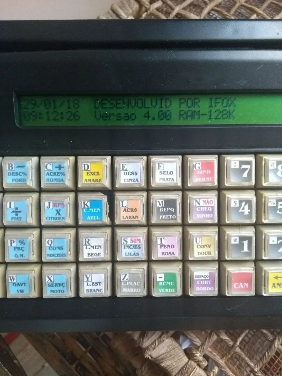 Micro terminal IFox Estacionamento