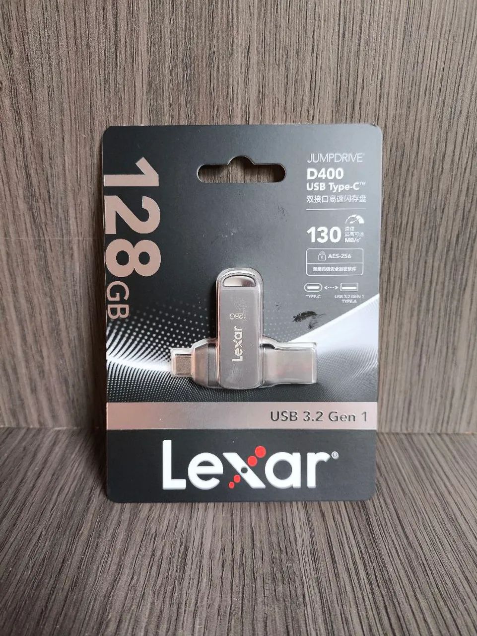 Pendrive Lexar 128GB Dual - Foto 2