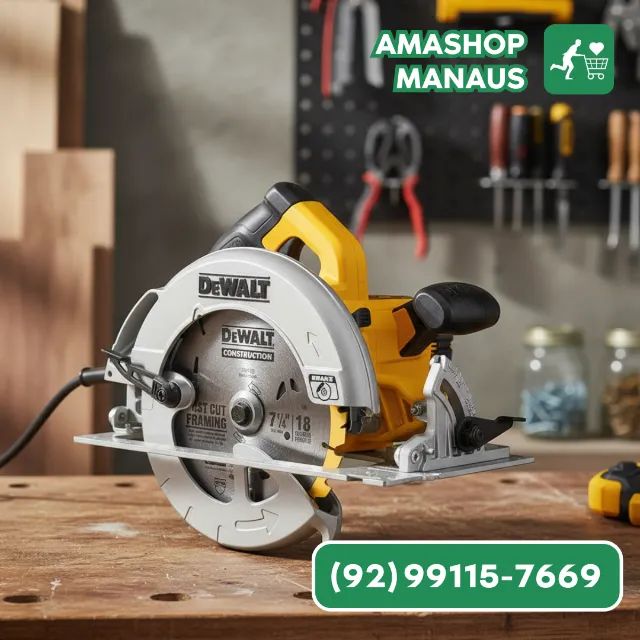 Serra Circular Dewalt DWE560 1400W - Original com Garantia