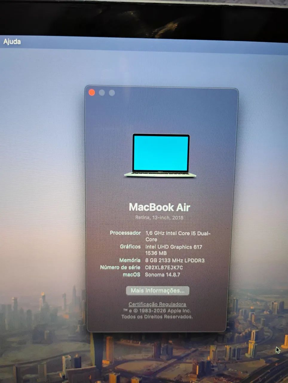 MacBook Air 2018, 13 polegada - Notebooks - Belo Vale 1504523623 | OLX