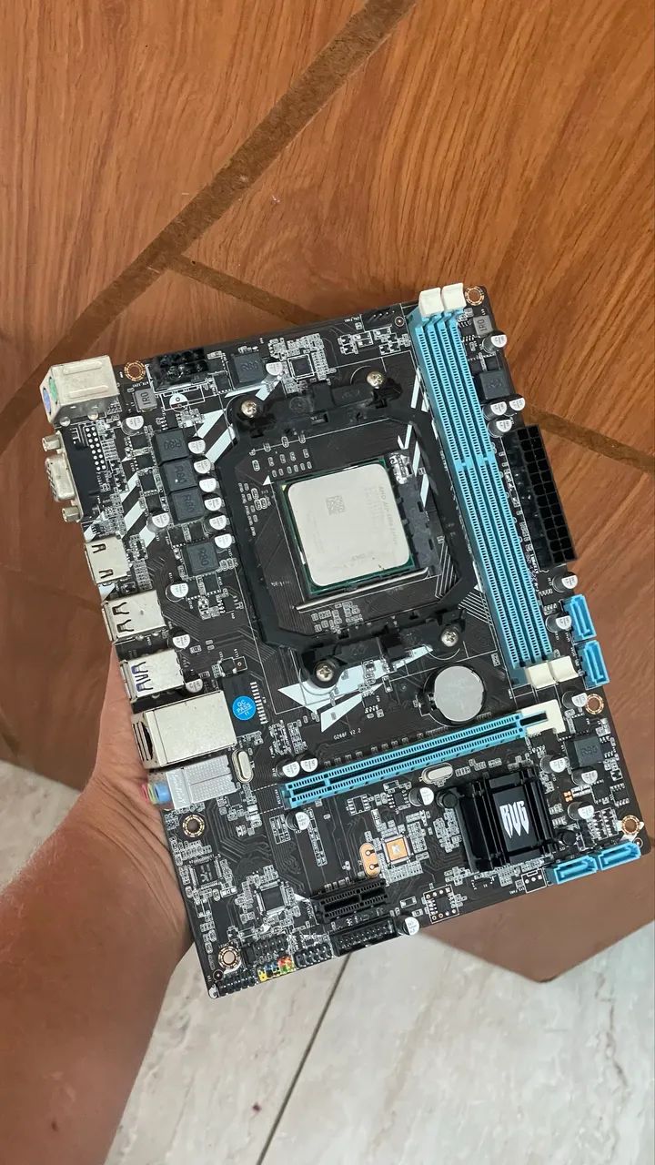 Placa mãe com defeito 