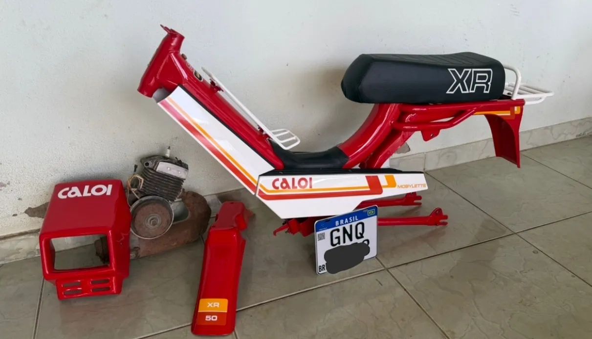 Mobilete Caloi xr 88 com Documento 
