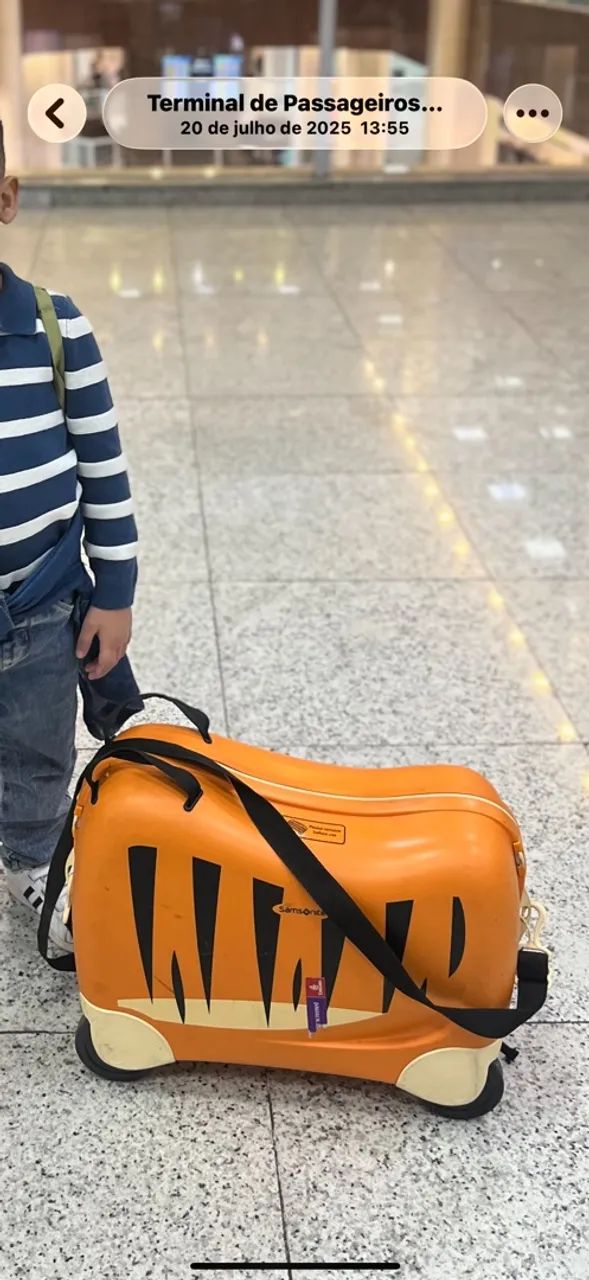 Mala infantil de rodinha