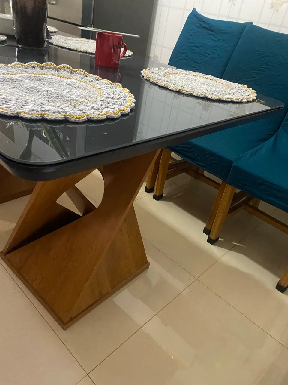 Troca-se mesa de jantar  - Foto 2