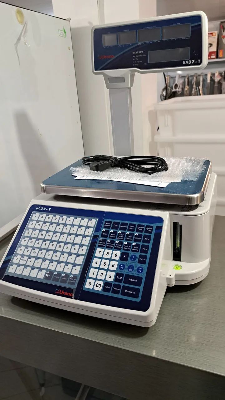 Ac  Balança Balança 37 etiquetadora 10.000 itens 