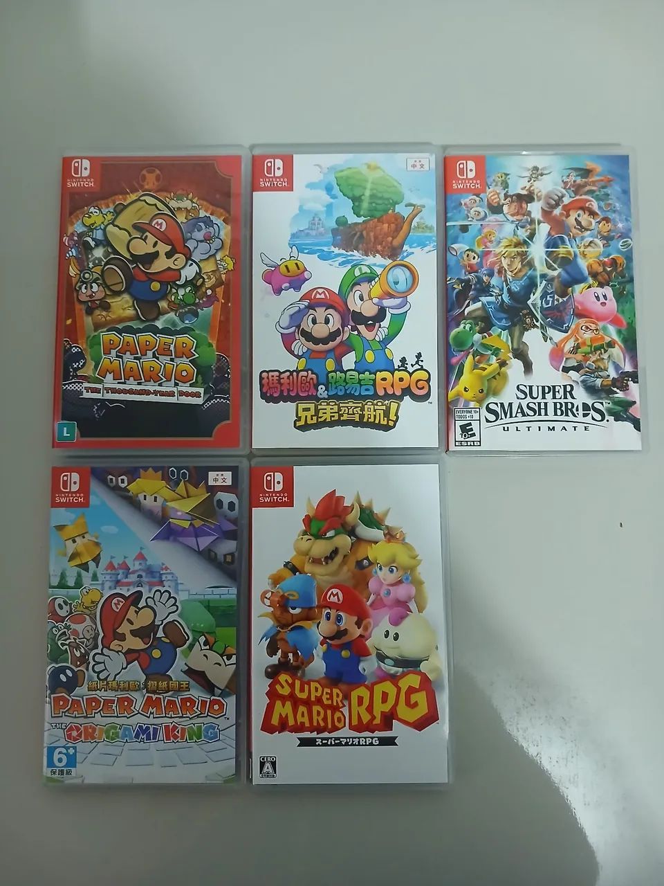Jogos Nintendo Switch e Switch 2
