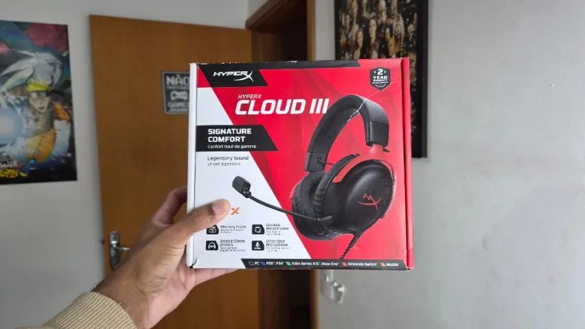 Headset gamer HyperX Cloud III
