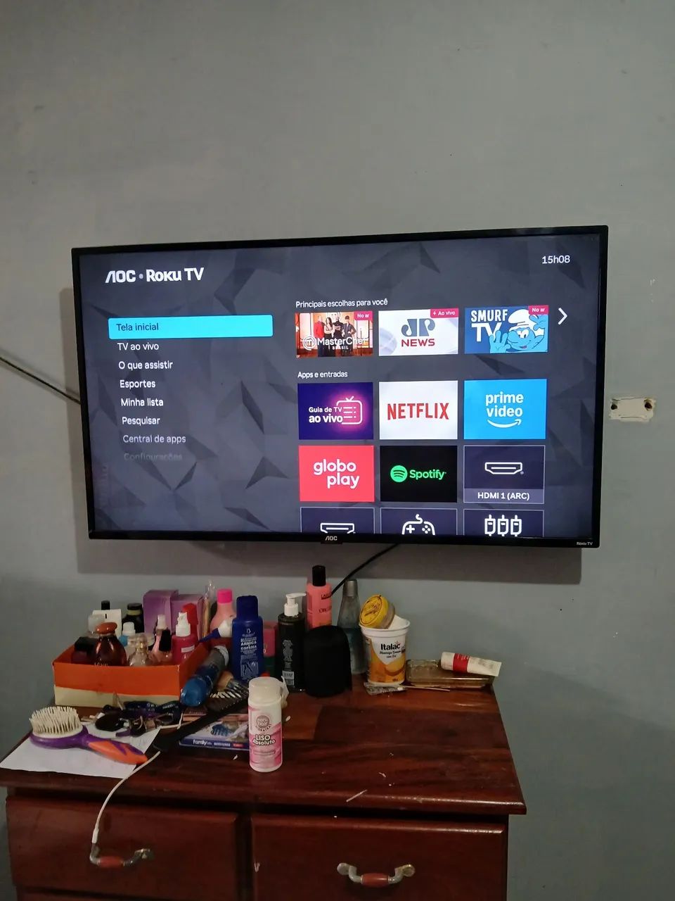 TV ROKU AOC