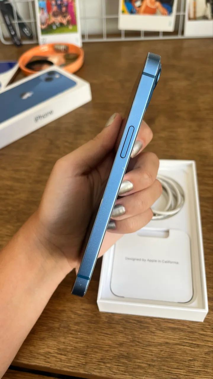 iPhone 13 256 gb azul  - Foto 4