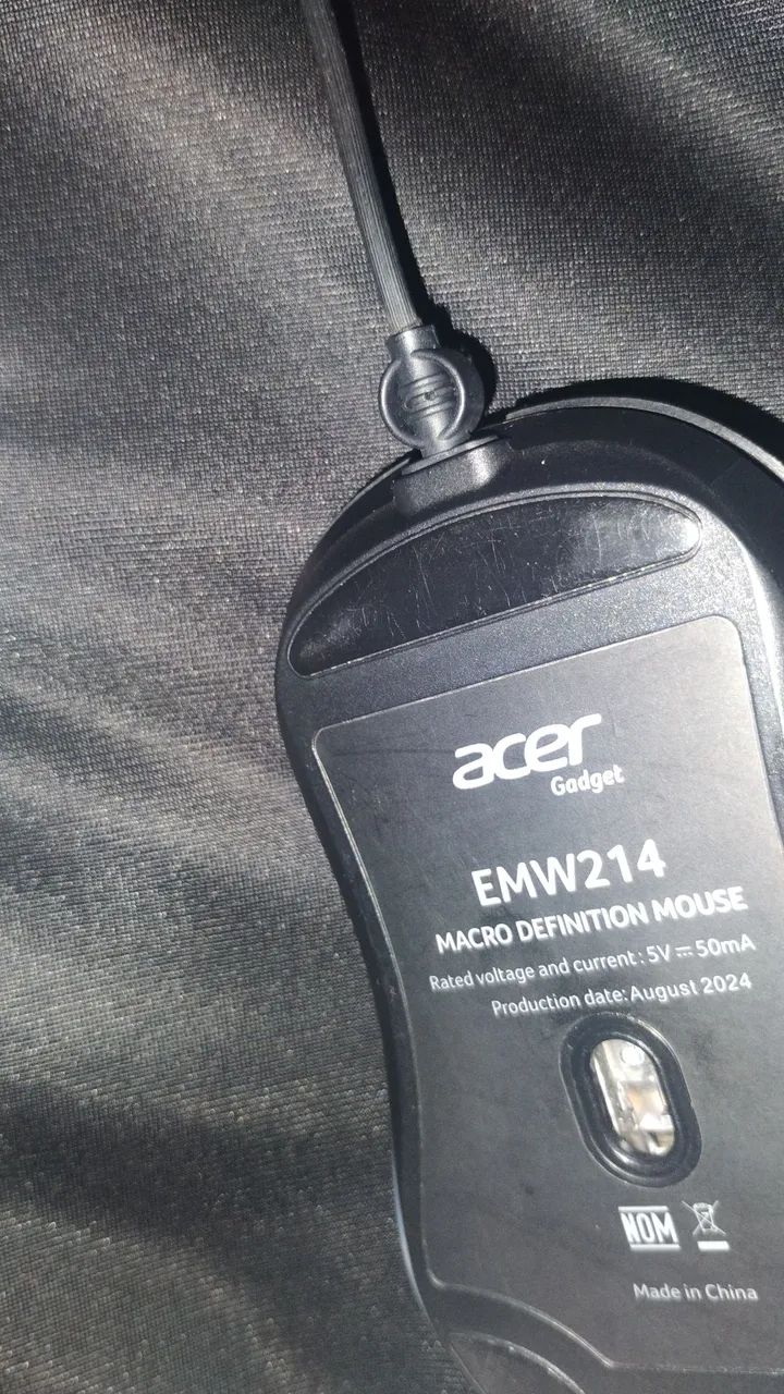 Mouse de computador com fio