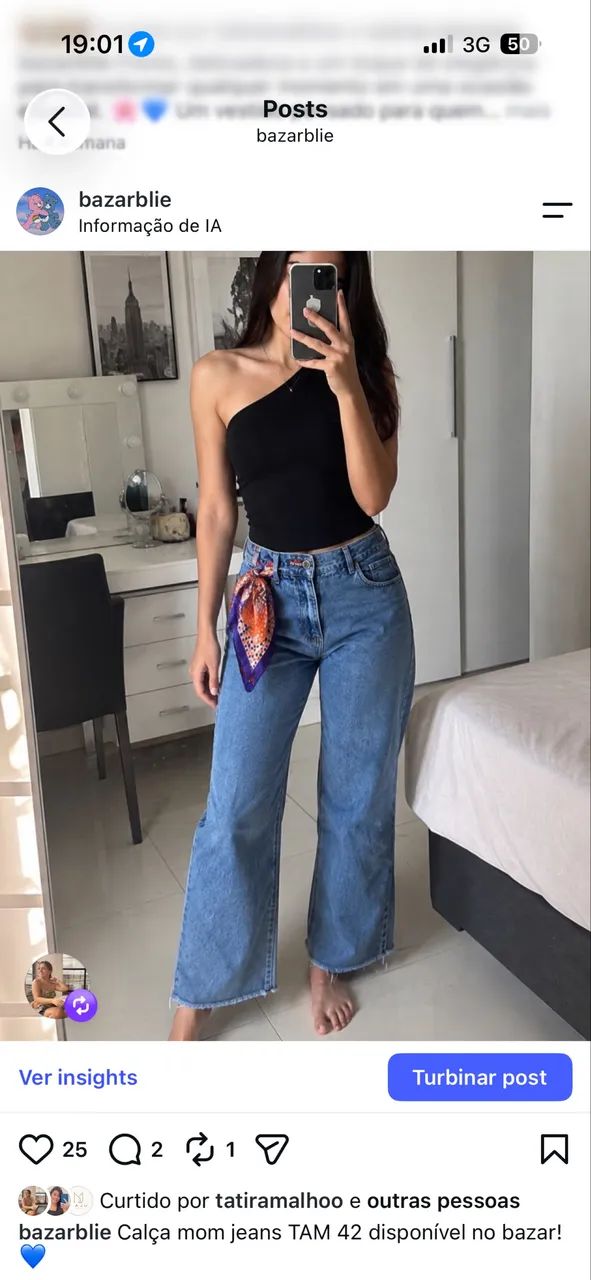 Calça Jeans - Foto 2