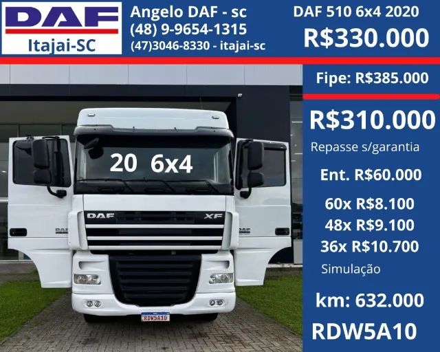 DAF 510 6x4 2020