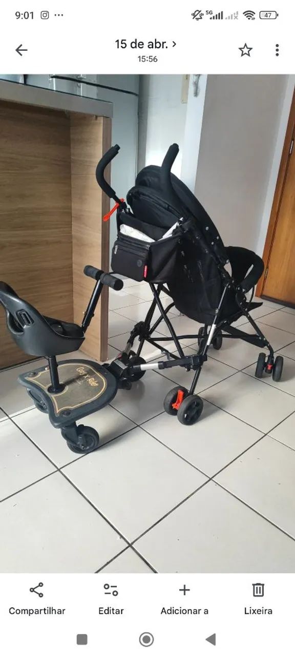 Plataforma para carrinho de bebê  - Foto 5