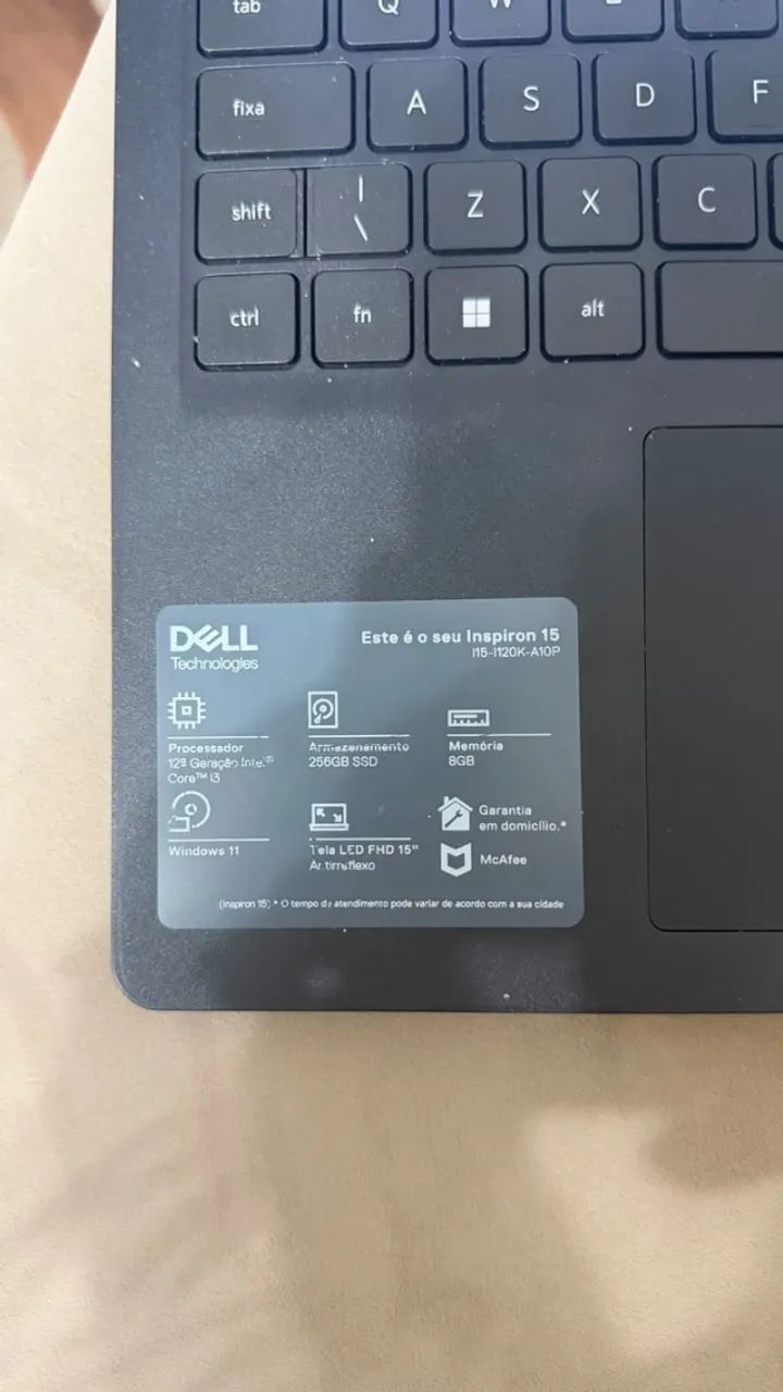 Computador netbook 