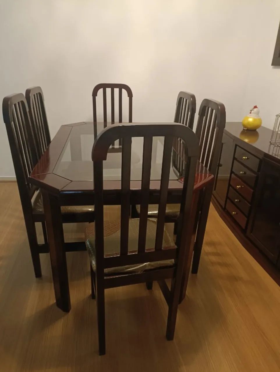 Mesa de jantar de 6 lugares