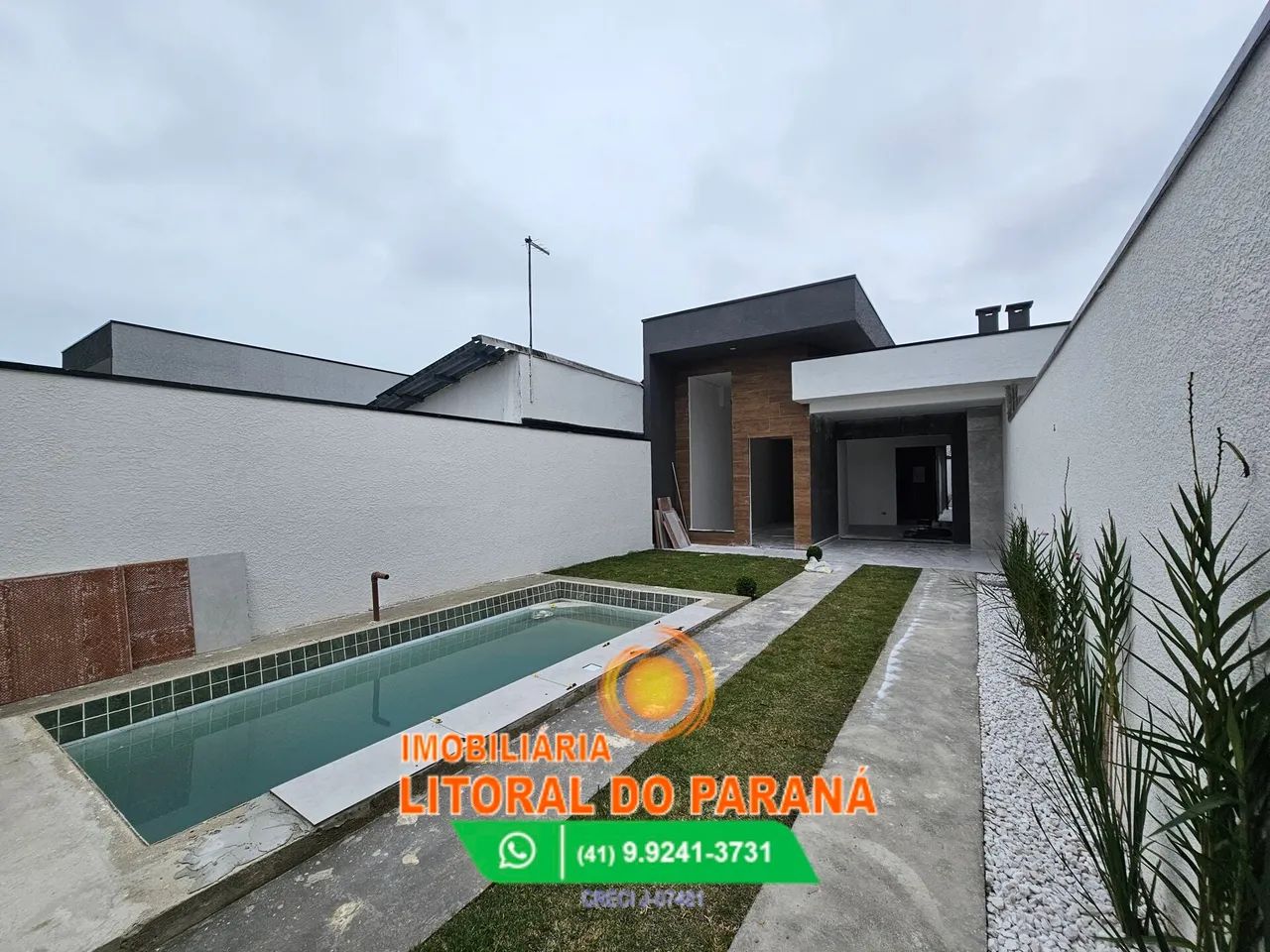 Casa Nova 3 Quartos - Piscina - Matinhos