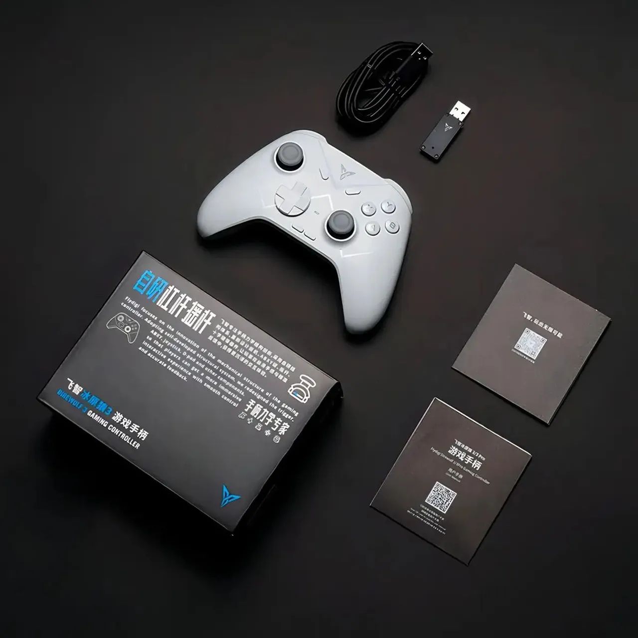 Controle Flydigi Direwolf 3 Wireless 1000Hz PC Switch Android iOS C/ caixa - Foto 4