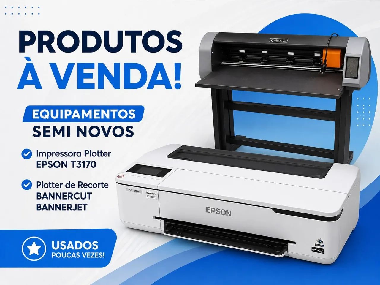 Plotter de impressão e corte