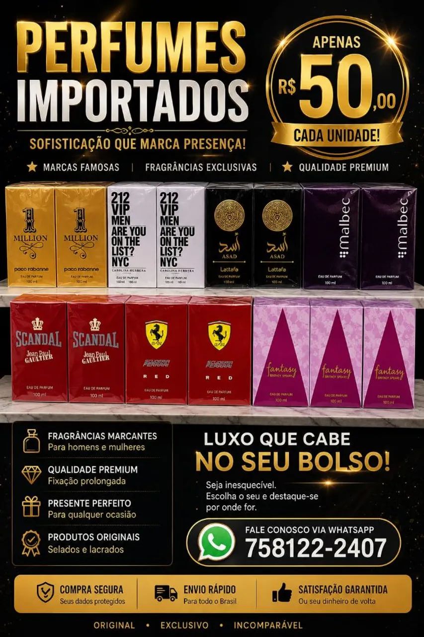 Perfumes importados