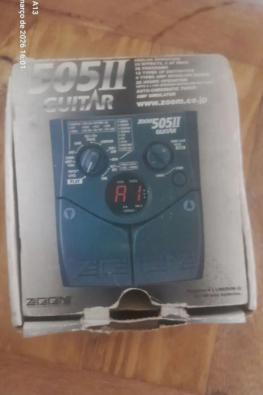 MULTI-EFEITOS ZOOM 505 II " Troco ". - Foto 3