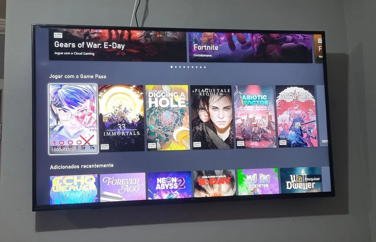 Tv smart 4K UHD LG 50" Polegadas -XBOX integrado- Bluetooth -HDR - inteligência artificial